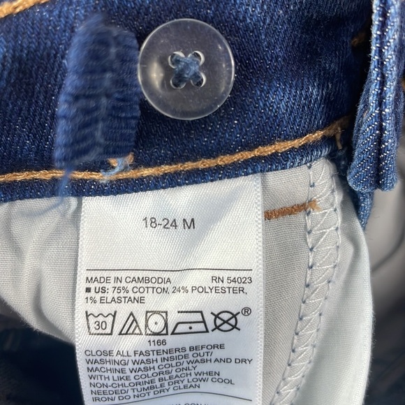 Old Navy Baby Girl Toddler Denim Jean Skirt, size 18-24 months - Picture 3 of 4